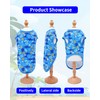PET SHOW 4 Pack Dog Hawaiian Shirts for Small Medium