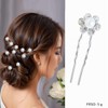20 PCS horquillas para tocado de novia, Accesorios para peinados