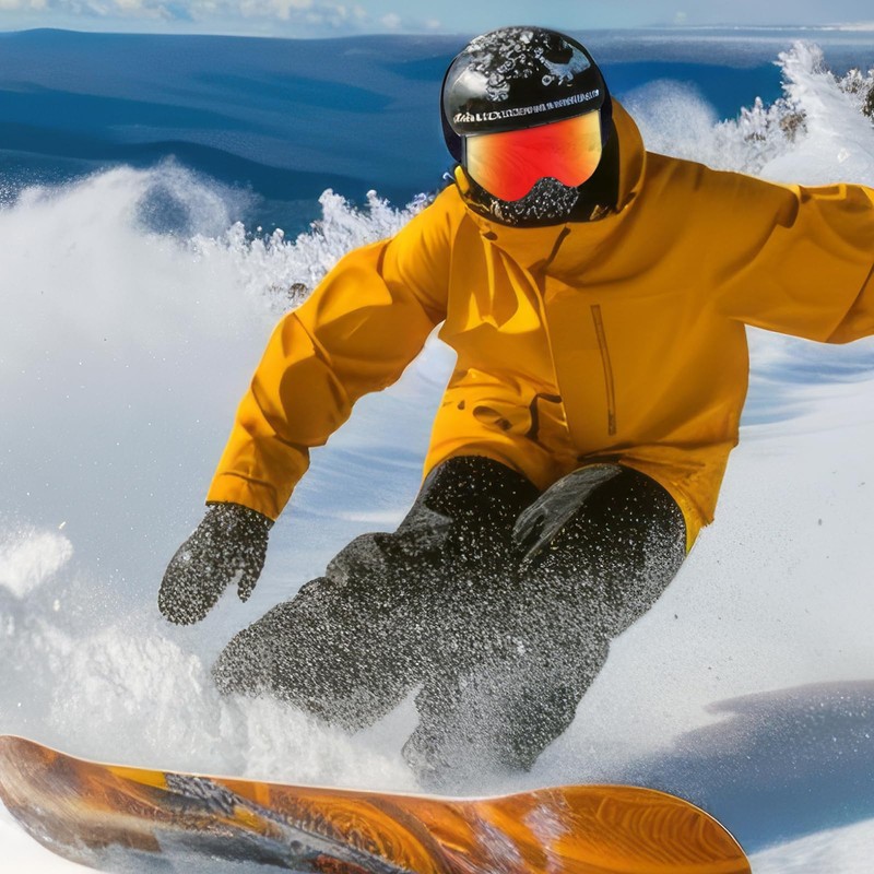 Flip Up Ski Snowboard Goggles for Men Women, Anti-Fog UV
