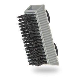 Grip Clean Nail Brush for Cleaning Fingernails – Heavy Duty Nail Brush with Extra Stiff Bristles - Fingernail Brush & Nail Scrubber Brush with Suction Cup Backing for Men & Women - 1 Pack