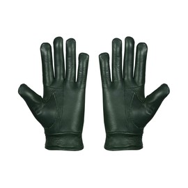 SixSigma Sports Ladies Winter Driving Leather Gloves Women - Quick Dry Soft Fleece Lined Thermal Gloves Womens Perfect For Driving Glove's - Ideal Gifts For Women (Green, Medium/Large)