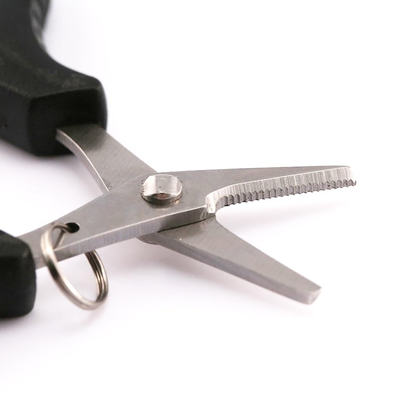 Fishing Braid Scissors, Stainless Steel Line Cutter for Saltwater &