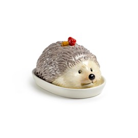 Potter's Studio Hedgehog Butter Dish with Lid Multicolor