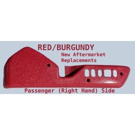 Aftermarket Products 1990 - 1997 COUGAR PASSENGER POWER LUMBAR BOLSTER SEAT TRIM PANEL NEW RED
