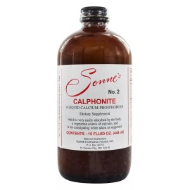 Sonne's Sonnes Calphonite No. 2 Liquid Calcium Phosphorus Dietary Supplement 15 Ounce