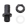 GARANTIA Hose Nozzle 1 Inch with Seal and Lock Nut