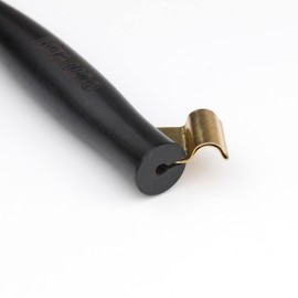Clairefontaine Brause 1625B Slanted Wooden Pen Holder for English Writing or Left-Handed Users, Pack of 1, Black
