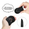 JIUZI 6 Pack Pocket Palm Combs, Scalp Massager & Shampoo