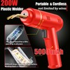 200W Cordless Plastic Welder, Plastic Welding Kit with 1200PCS Hot