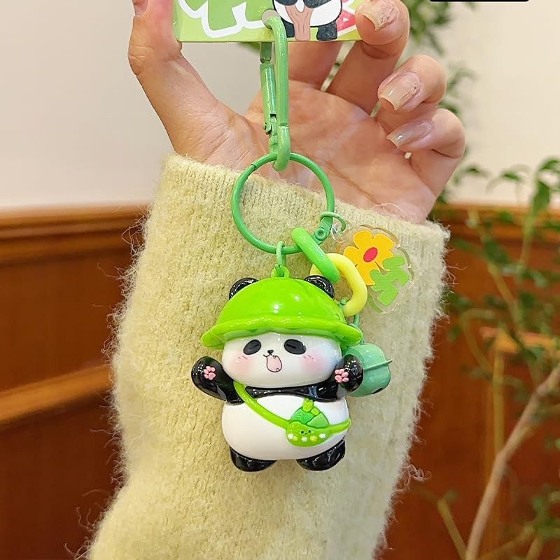 Yocipa Cute Panda Keychain Cute Bag Charm Panda Keychain Character
