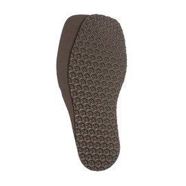 Shoe Repair Sole "Brown Star" - Cellular Rubber Long Sole - Shoe Sole - Non-Slip Sole - Rubber Soles for Sticking - Shoe Soles Repair Made in Germany, brown