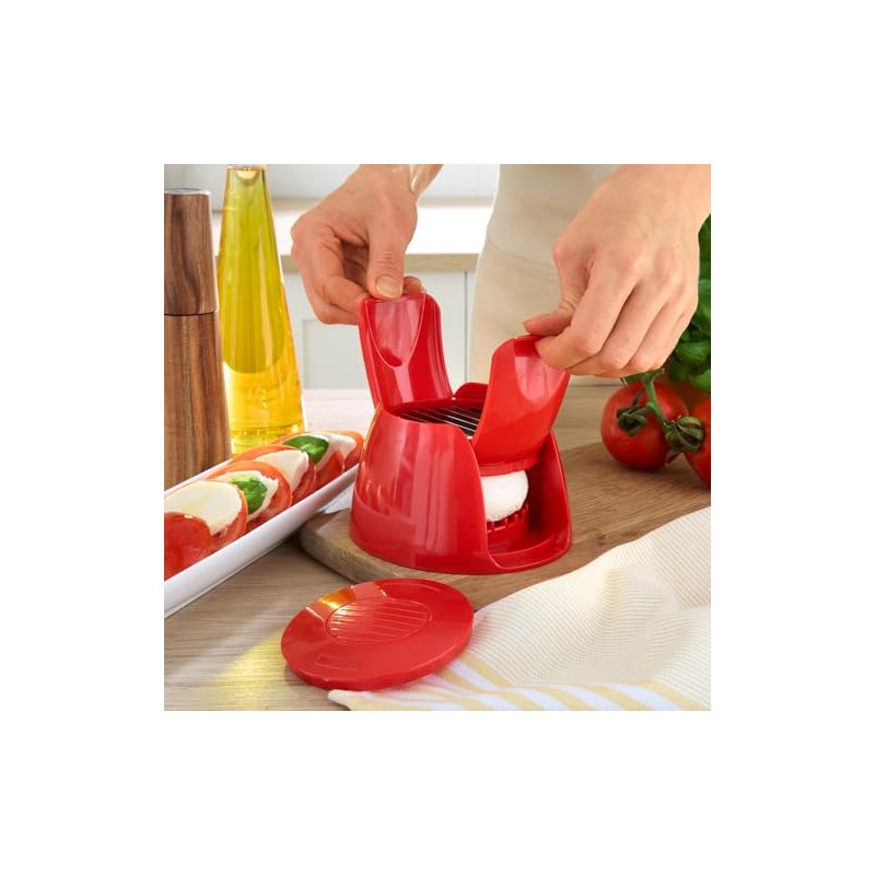 Basilico® Mozzarella Slicer for Even Slices - Also Ideal for
