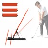 HRUIYL Golf Alignment Sticks Holder – Golf Swing Plane Trainer