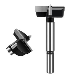 Tungsten Steel Forstner Drill Bit 42 mm, ASNOMY Forstner Drill Bit, Wood Drill, Spade Bit for Wood and Hardwood