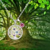 Tusuzik Tree of Life Necklace for Women 925 Silver Tree