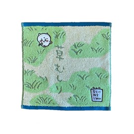 Marushin 0775024400 Mini Towel, Small Towel, Weed, Handkerchief, Characters, 100% Cotton, Antibacterial, Odor Resistant, Present, Gift, Birthday