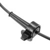 Unifizz 2pcs Black 57450-TR3-A02 57455-TR3-A02 ABS Wheel Speed Sensor Front