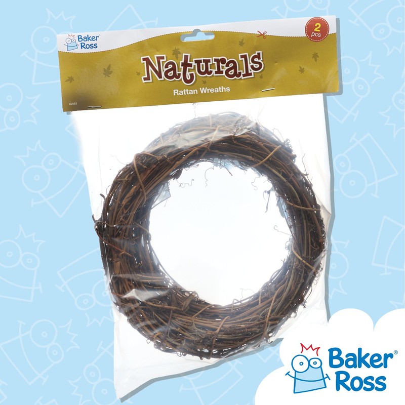 Baker Ross Ghirlande di Vimini (Confezione da 2) Articoli Artistici