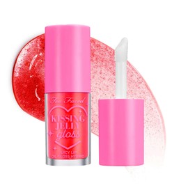 Too Faced Kissing Jelly Lip Oil Gloss, Sour Watermelon, 0.15 Fl Oz