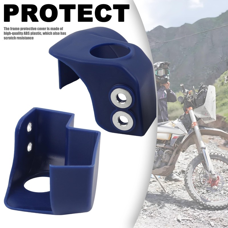 Motorcycle Front Fork Shoe Cover Plastic Bottom Shoe Cover Protector