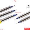 RITON Rocket 20 x 0.6mm Fine Tip BLUE Ball Pens