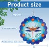 Wind Spinner-3D Stainless Steel Hanging Wind Catchers Kinetic,Hanging Ornament Outdoor