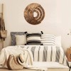 Wooden Wall Calendar Wall Mounted Rotatable Perpetual Calendar Adjustable Round