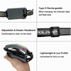 GaiGaiMall RED Light Headlamp Rechargeable 6 Mode Wide Beam Led