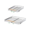 SOFRON Expandable Pull Out Drawer Cabinet Organizers, Heavy Duty Slide