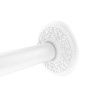 Allied Brass MC-98-WHM Monte Carlo Collection Shower Curtain Rod Brackets,