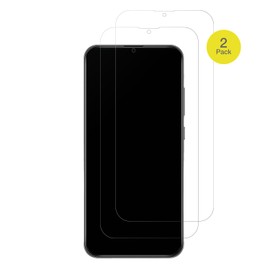 dipos FLEX 2x Schutzfolie matt passend für XGODY V50, Antireflex, 100% Displayabdeckung, Fingerprint Kompatibel, case-friendly, Full Cover Displayschutz Folie