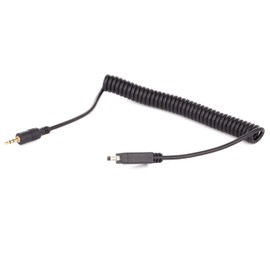 vhbw Cable Connection Cable Compatible with Nikon D5500, D5600, D600, D610, D7000, D7100, D7200, D750 Camera, DSLR - 100 cm, Coiled Cable