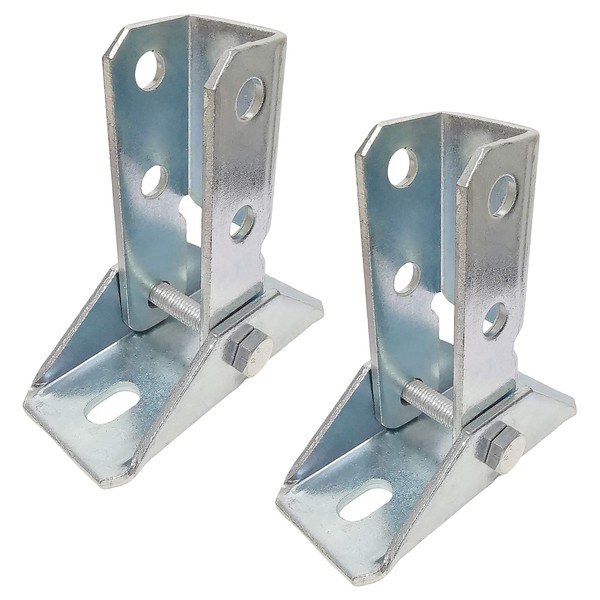 BIAXJUNY Adjustable Brace Fitting,180 Degree Turn Joint Connector Bracket Fit