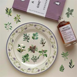 50pcs Leaf PET Transparent Stickers for Kids Green Leaf Stickers Waterproof Nature Stickers for Kids Teens Adults, Scrapbooking,Junk Journal, Journaling, Planner (Leaf)