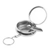 Cutefly Travel On The Go Ashtray Keyring Stainless Steel Silver
