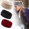 4 Pieces Hair Band for Women Winter Headbands Knitted Girl's