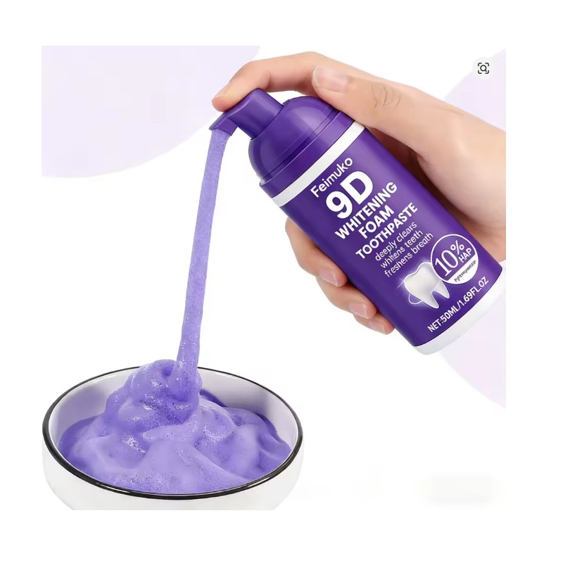 DIPSEVEN Purple Teeth Cleaning Powder - Color-Correcting Whitening Powder