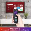 Universal Remote for Roku TV, Replacement for TCL/Onn/Hisense/Insignia/Sharp Roku TVs