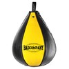 Professional PU Boxing Ball Medium Black / Yellow - PU