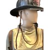 Fully Involved Leatherworks Firefighter Stitched Leather Fire Helmet Chin Strap