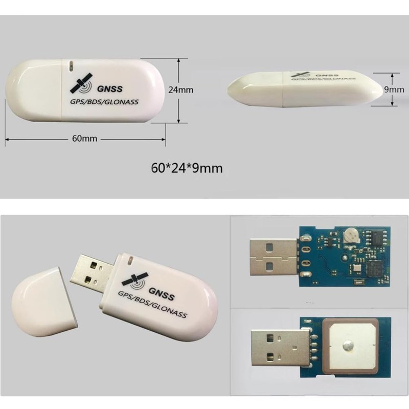 DIYmalls G72 G-Mouse USB GPS Receiver Module GNSS GPS Dongle
