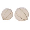 2Pcs Food Serving Tent Basket Fly Skeeter Insect Resistant Bamboo