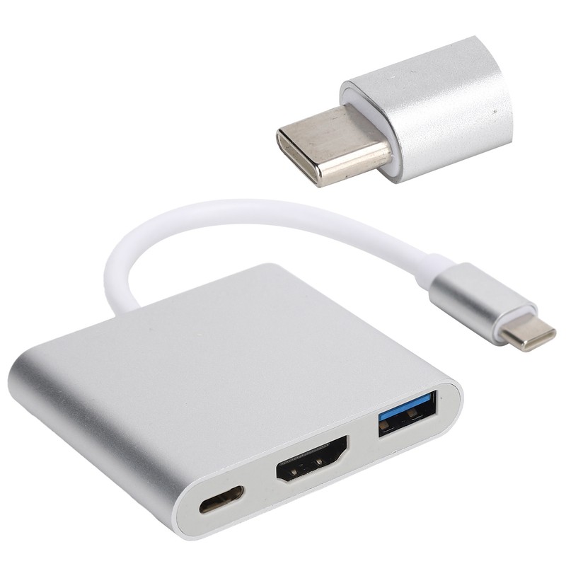 USB C Adpater 3.1 3 in 1 Hub Converter Dock