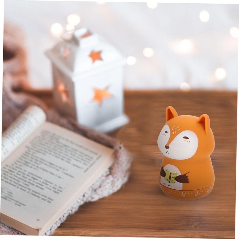 iplusmile 2Pcs Adorable Cartoon Animal Timer for Cooking and Management