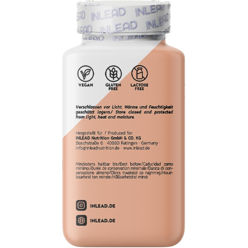 INLEAD - Ashwagandha KSM-66 | Highly Effective Ashwagandha Extract for