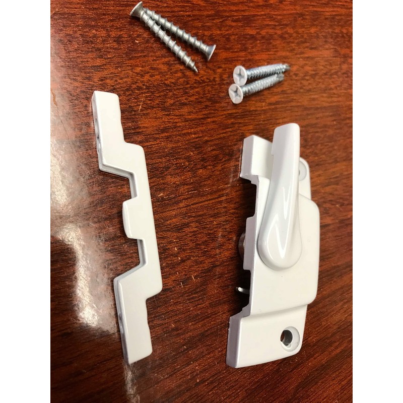 STERGIS ALUMINUM PRODUCTS ALUMINUM WINDOW LOCKS (WHITE)