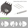 Lijinlan Replacement Silicone Band for Swatch 17mm 19mm 20mm, Waterproof