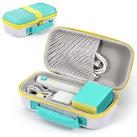 Hard Carrying Case Compatible with Nex Game System, Game Accessories Suitable for Travel and Home Storage (Green+Yellow)