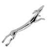 4PCS Cutlery Rest Silver Chopstick Stand Electroplated Polished Zinc Alloy