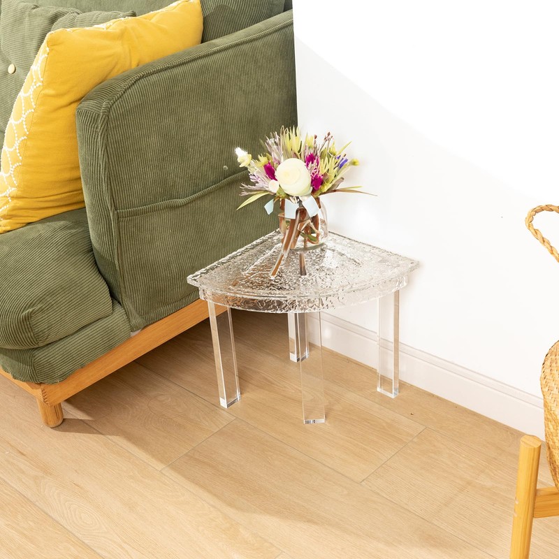 Acrylic Shower Bench - Perfect Corner Shower Stool, Ideal Shower